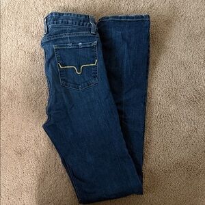 Kimes Ranch Sarah Dark Blue Straight Leg Jeans